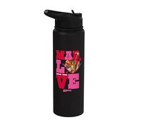 DreamWorks Madagascar Valentine's Day Mad Love Stainless Steel Insulated Water Bottle