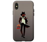 DreamWorks The Bad Guys 2 Mr. Wolf Front & Back Faux Pocket Case for iPhone X/XS