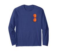 DreamWorks The Bad Guys 2 Mr. Wolf Front & Back Faux Pocket Long Sleeve T-Shirt