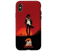 DreamWorks The Bad Guys 2 Mr. Wolf Poster Style Case for iPhone X/XS