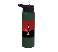 DreamWorks The Bad Guys 2 Mr. Wolf Poster Style Stainless Steel Insulated Water Bottle