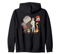 DreamWorks The Bad Guys 2 The Original Bad Guys 2D Style Zip Hoodie