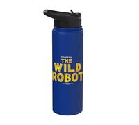DreamWorks The Wild Robot Logo Stainless Steel Insulated Water Bottle
