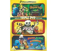 Dreamworks Triple DVD Party Pack Shrek/Furious Five/MonstersVAliens [DVD]