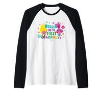 DreamWorks Trolls Back to School Rolling Into First Grade Raglan Baseball Tee