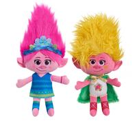 DreamWorks Trolls Band Together 8-inch Small Plush Poppy and Viva 2-Piece Set Stuffed Animals Kids Toys for Ages 3 Up by Just Play