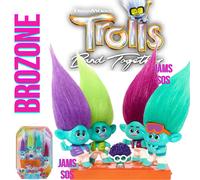DreamWorks Trolls Band Together BroZone On Tour Set with 5 Small Dolls NETFLIX