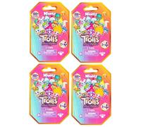 DREAMWORKS TROLLS Band Together Mineez 1.5 Inch Collectible Figures - 4 Bundle Packs - Get 8 Figures. 100+ to Collect!