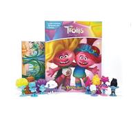 DreamWorks Trolls Band Together My Busy Books - Storybook, 10 figurines, playmat