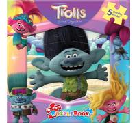 DreamWorks Trolls Band Together My First Puzzle Book - Jigsaw Puzzles for kids, 10-page board book, 5 puzzles to enjoy