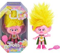 DreamWorks Trolls Band Together Rainbow HairTunes Viva Doll, Doll Cape Access