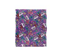 DreamWorks Trolls Blanket, 152 x 127 cm All Over Super Soft Throw Blanket DreamWorks Multicolor 152 x 127 cm