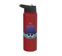 DreamWorks Trolls Branch Character Face Stainless Steel Insulated Water Bottle