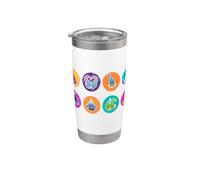 DreamWorks Trolls Character Icons All Over Print Stainless Steel Insulated Tumbler