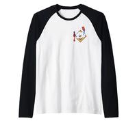 DreamWorks Trolls Cloud Guy Lunar New Year Front & Back Raglan Baseball Tee
