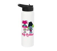 DreamWorks Trolls Feliz Trolley Pad Stainless Steel Insulated Water Bottle