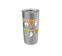 DreamWorks Trolls Halloween Bunting All Over Print Stainless Steel Insulated Tumbler