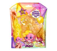 DREAMWORKS TROLLS Jelli Crush Band Together Squishy, Stretchy Glitter-Filled Hair Doll - Stretchy Hair Viva