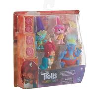 DreamWorks Trolls Lonesome Flats Tour Pack, 5 Small Doll Set Inspired by the Fil