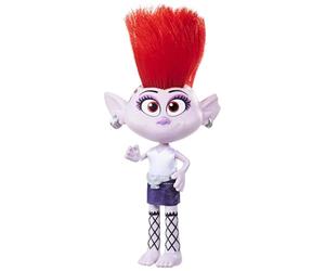 DREAMWORKS TROLLS Stylin' Barb Fashion Doll with Removable Dress and Hair Accessory, Inspired by Trolls World Tour, Girls 4 Years and Up