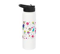 DreamWorks Trolls Sweet Treats All Over Print Stainless Steel Insulated Water Bottle