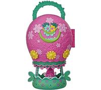 DREAMWORKS TROLLS World Tour Balloon Toy Playset with Poppy Doll - Storage and Handle for On-the-Go Play