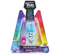 DREAMWORKS TROLLS World Tour Miniature Toy Figure with Musical Instrument Accessory - Chenille