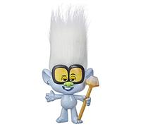 DREAMWORKS TROLLS World Tour Rappin' Tiny Diamond Doll with Scepter and Fun Troll Hair, Inspired by Trolls World Tour, Toy for Girls 4 Years and Up