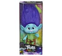 DreamWorks Trolls World Tour Small Branch Doll with Removable Outfit and Comb, Toy for Girls from 4 Years