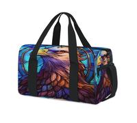 Dreamy Animal Eagles Sport Duffel Bags for Kids Girls Boys Women Men Overnight Weekender Travel Bag Tote Carry Gym Casual Duffel Bags