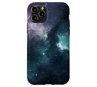 Dreamy Boho Fantasy Nebula Galaxy Watercolor Cosmic Art Case for iPhone 11 Pro
