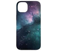 Dreamy Boho Fantasy Nebula Galaxy Watercolor Cosmic Art Case for iPhone 14 Plus