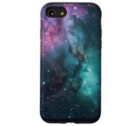 Dreamy Boho Fantasy Nebula Galaxy Watercolor Cosmic Art Case for iPhone SE (2020) / 7/8