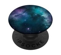 Dreamy Boho Fantasy Nebula Galaxy Watercolor Cosmic Art PopSockets Adhesive PopGrip