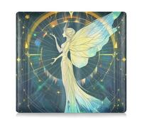 Dreamy Color Tarot Eye Leather Registration and Insurance Card Holder Essential Wallet Case for Cards, Essential Document Driver License