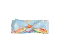 Dreamy Colors Baby Bow Headband-Soft Stretchy for 0-6 Months