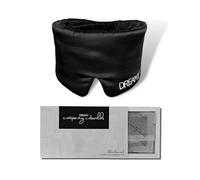 Dreamy Company Cotswolds 100% Mulberry Silk Sleep Mask - Luxury Oversized Blackout Eye Mask for Skin, Hair & Travel - Noir (Classic Black)
