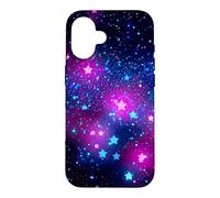 Dreamy Cotton Candy Night Sky Aesthetic Case for iPhone 16