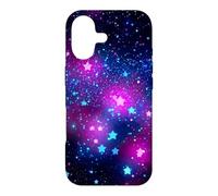 Dreamy Cotton Candy Night Sky Aesthetic Case for iPhone 17