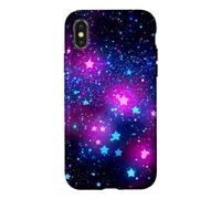 Dreamy Cotton Candy Night Sky Aesthetic Case for iPhone X/XS