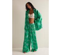 Dreamy Days Pyjama Set by Intimately at Free People in Green Jelly Combo, Size: Large - female