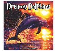 Dreamy Dolphins: Kawaii Style Coloring Book For Kids: A Fun and Adorable Coloring Adventure Featuring Cute Dolphins, Ocean Friends, and Big Bold Lines - Perfect for Ages 4-8! (Kawaii Animal Series)
