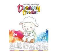 Dreamy Doodles - Vol 03: Coloring drawings