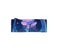 Dreamy Jellyfish Baby Bow Headband-Soft Stretchy for 0-6 Months