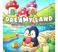 Dreamy Land Coloring Book: Cozy Fairytale Coloring Pages for Everyone with Sweet Characters, Magical Landscapes, Nature Scenes to Reduce Stress