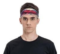 Dreamy Love Angel Wings Unisex Sports Sweatband Headband, Breathable and Moisture, Suitable Running Cycling Yoga Waiting for Sports.