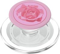 Dreamy Pastel Light Pink Rose Pattern Aesthetic Floral PopSockets PopGrip for MagSafe