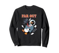 Dreamy Penguin Office Worker Far and Out Motivation Sweatshirt