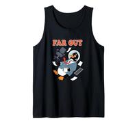 Dreamy Penguin Office Worker Far and Out Motivation Tank Top