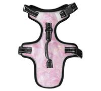 Dreamy Pink Leaves Reflective Dog Vests for Large for Dingo Training Control Animal Vest for Dogs chalecos para Perros